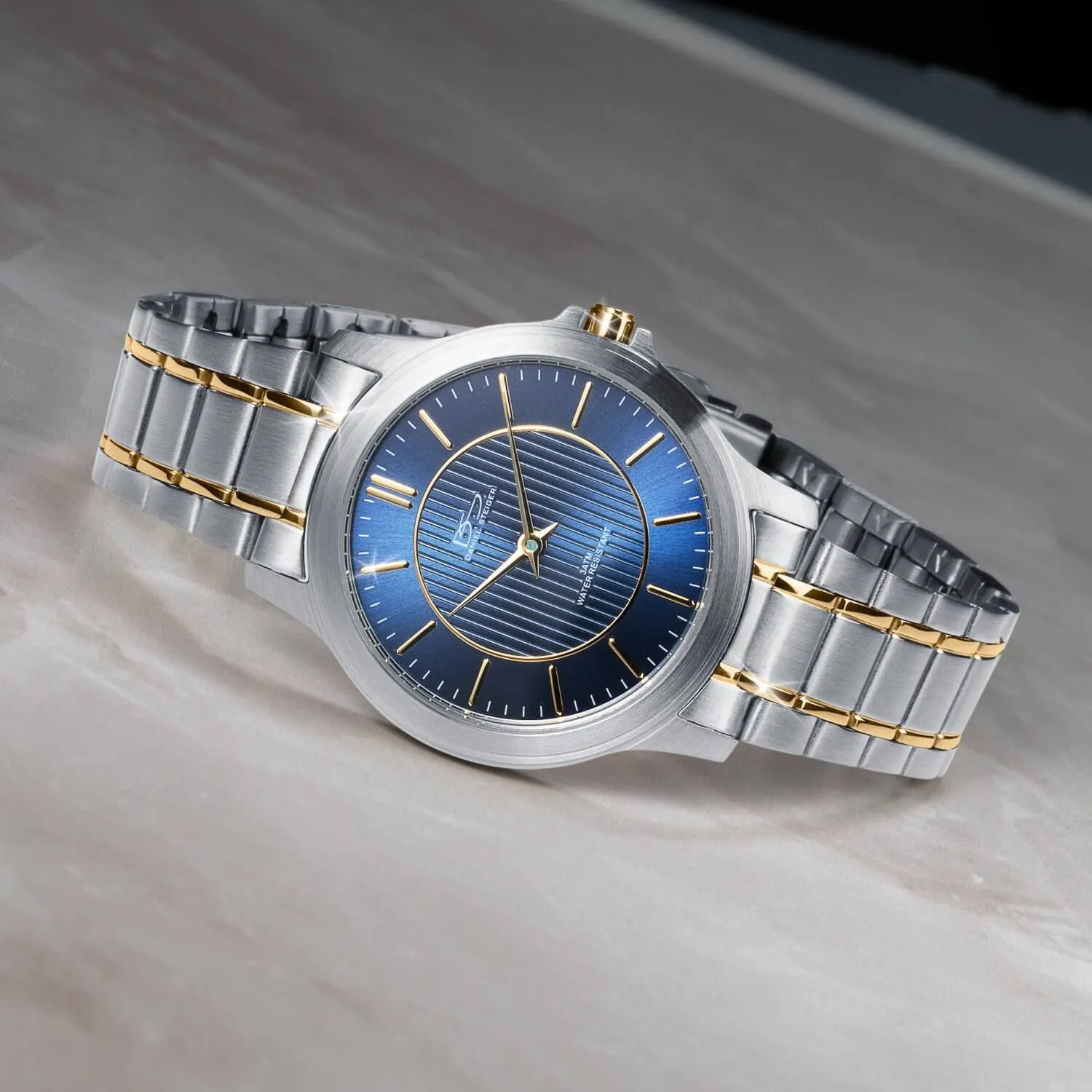 Glide Super Slim Blue Ladies Watch