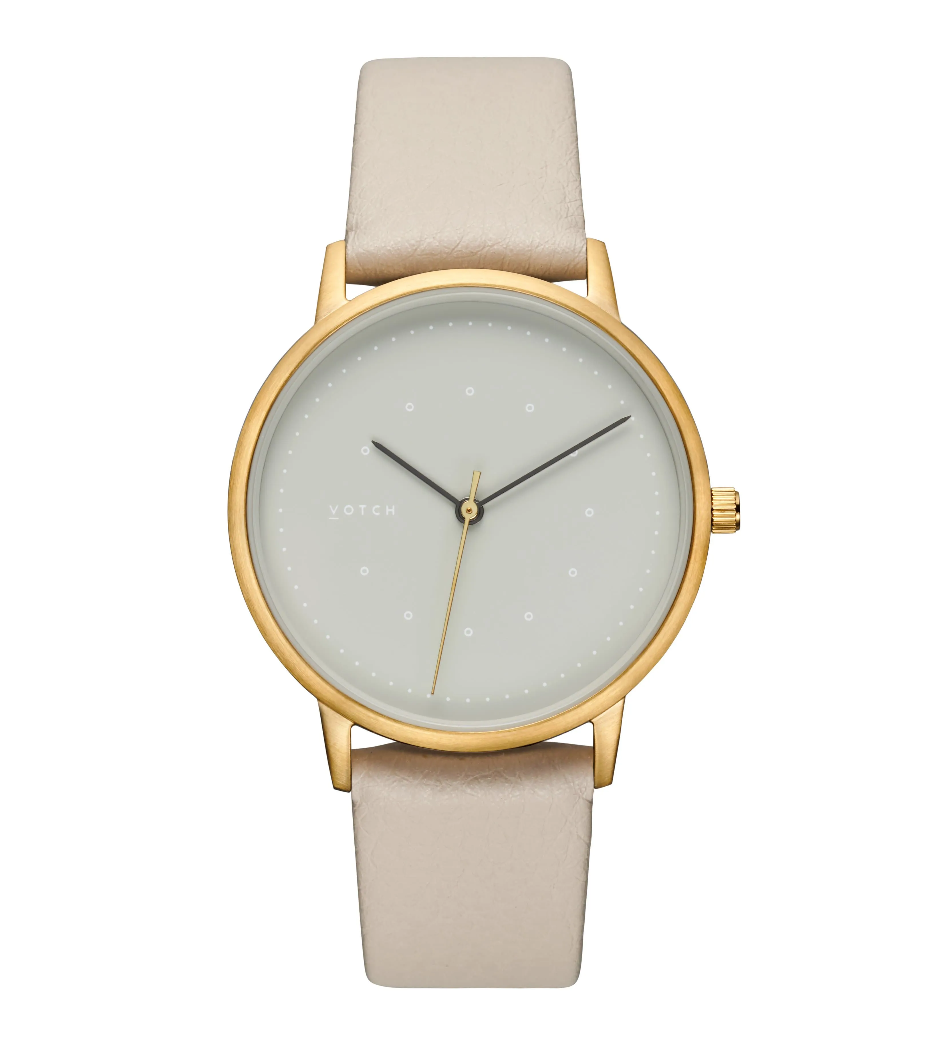 Gold and Pebble with Grey Watch | Lyka
