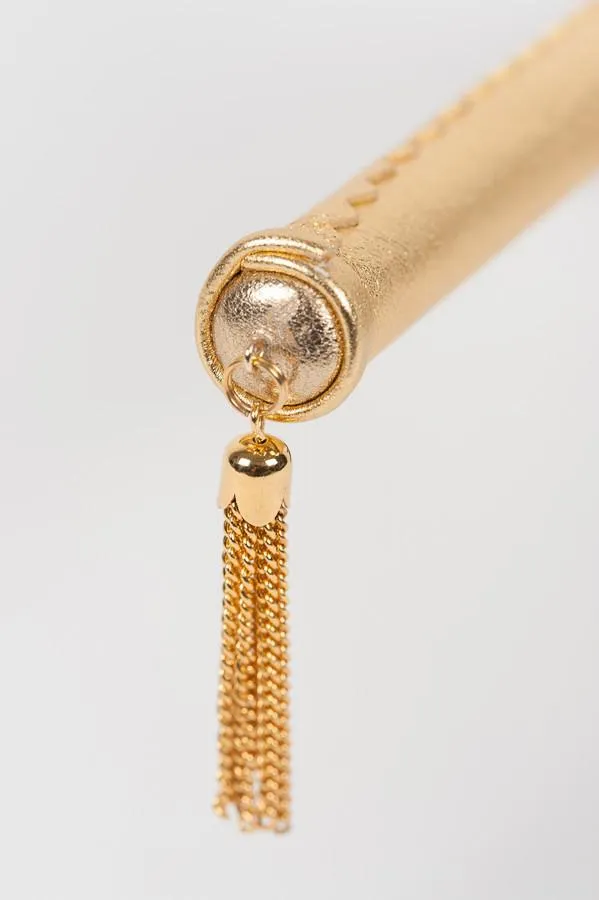 Golden Leather Crop