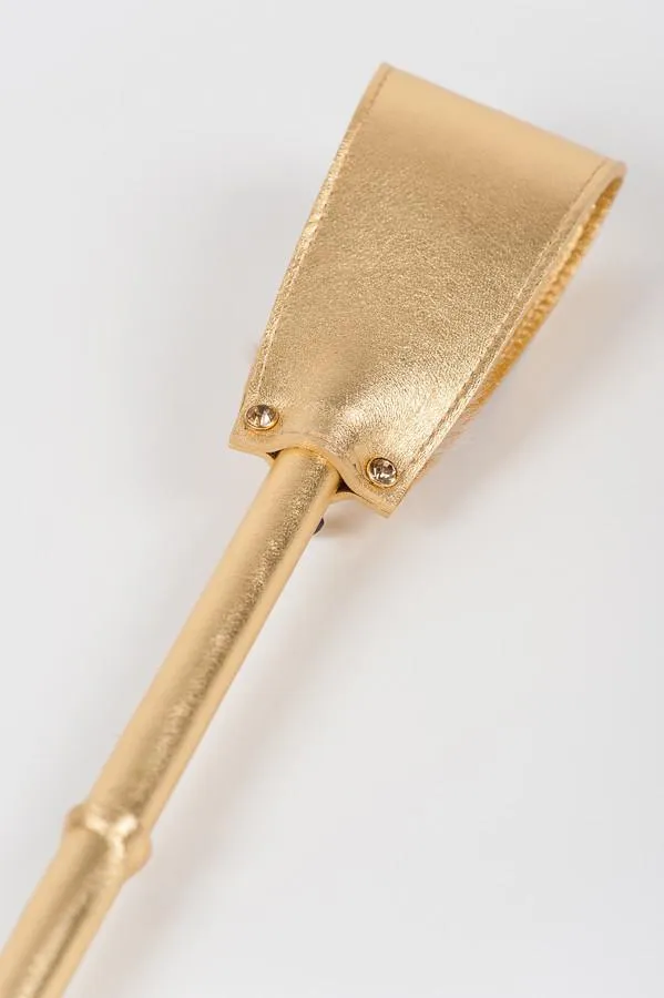Golden Leather Crop