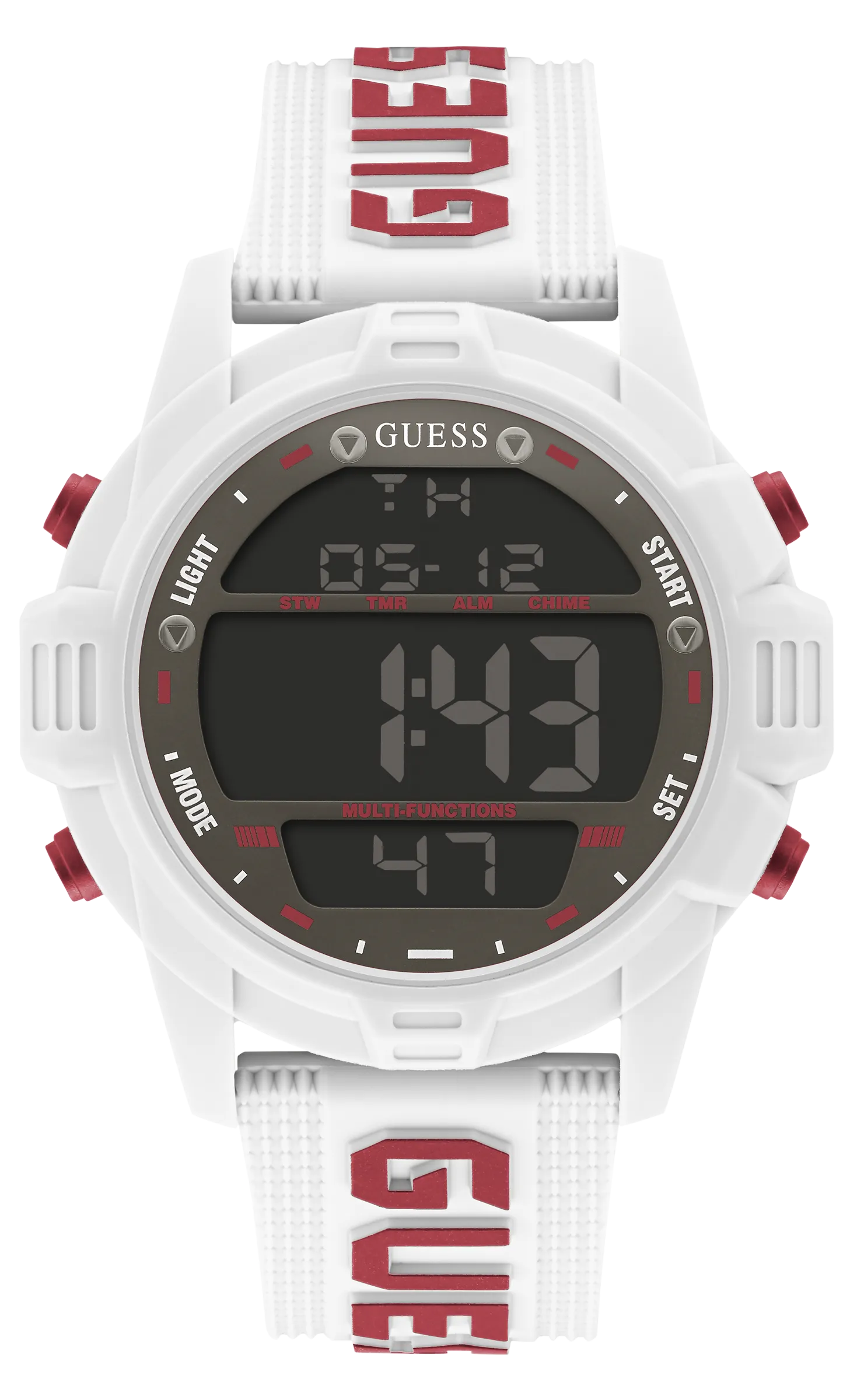 Guess Men Black Dial Digital Watch - GW0050G4