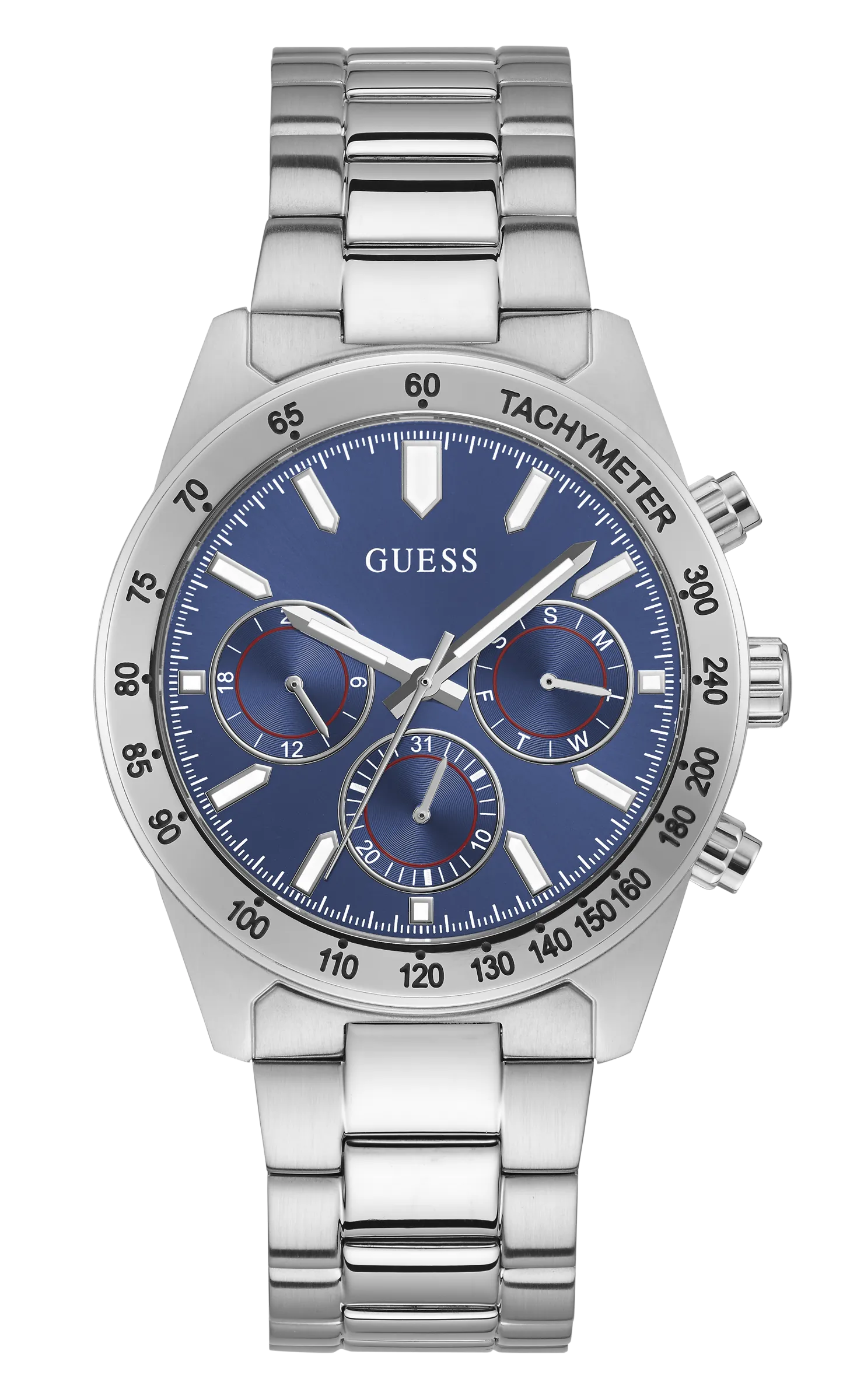 Guess Men Blue Dial Analog Watch - GW0329G1
