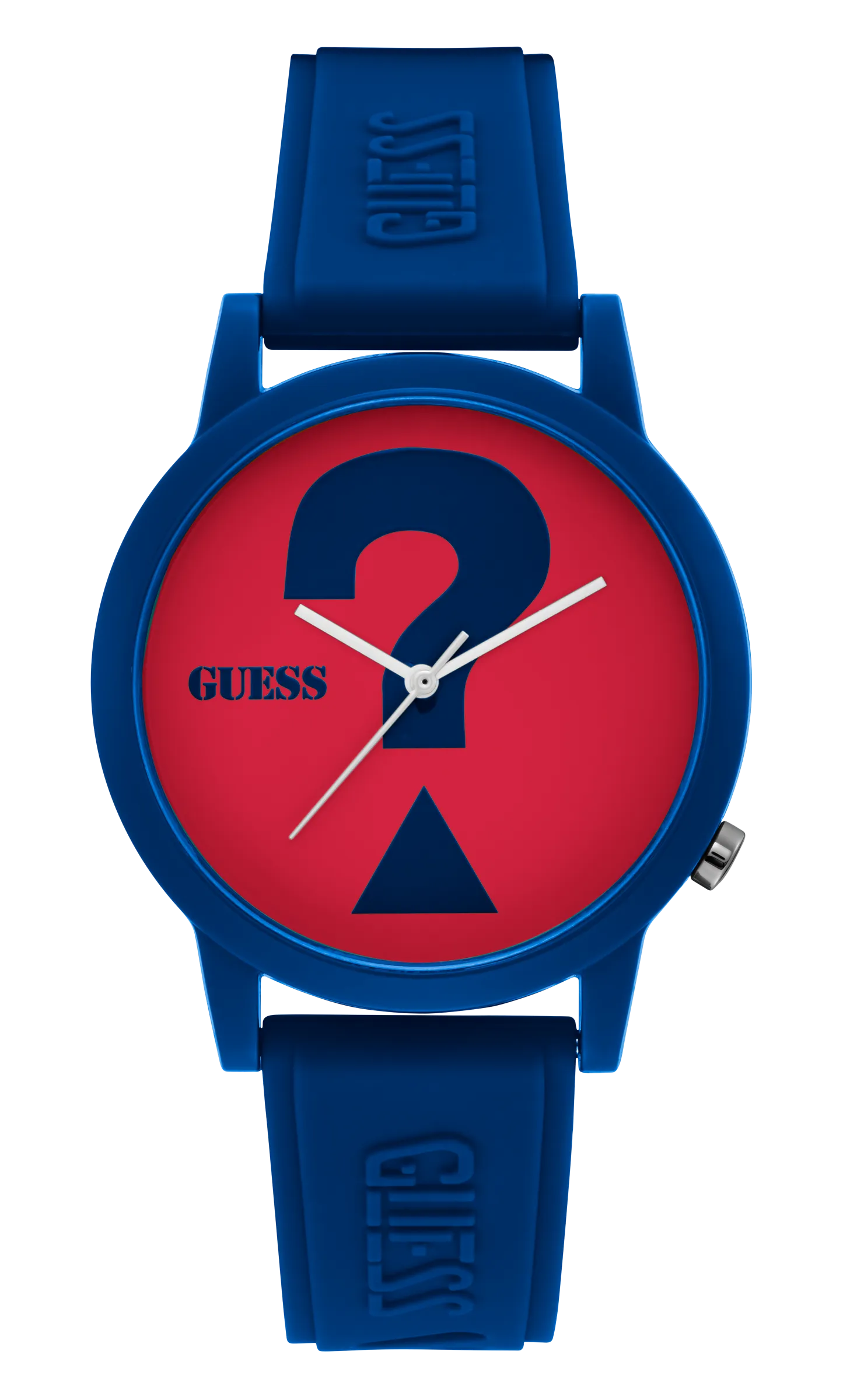 Guess Red Dial Men Watch - V1041M4
