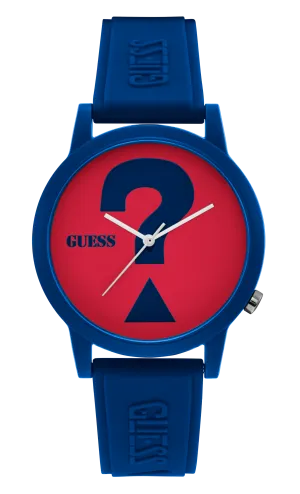 Guess Red Dial Men Watch - V1041M4