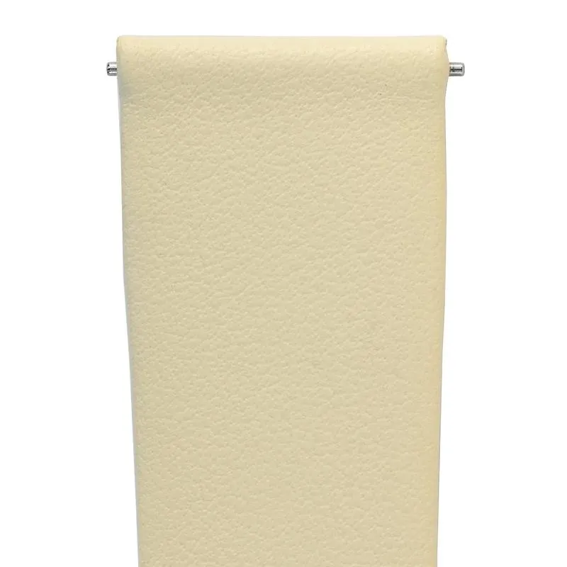 Hirsch TORONTO Fine-Grained Leather Watch Strap in BEIGE