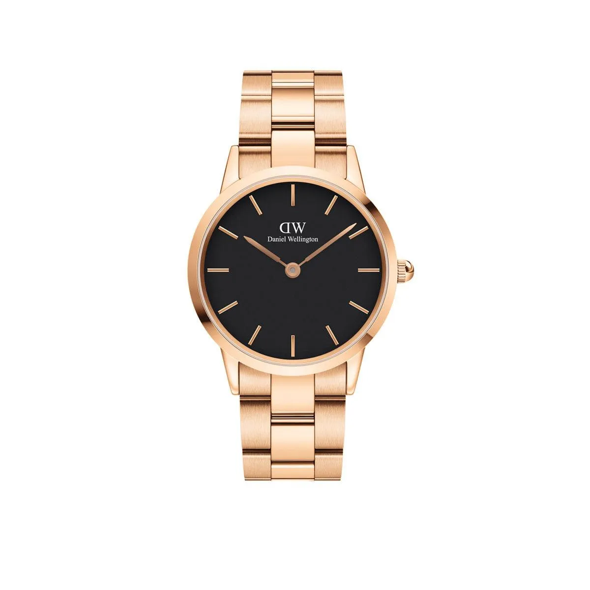 Iconic Link 36mm - Rose Gold & Black Watch