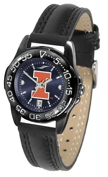 Illinois Fighting Illini Ladies Fantom Bandit AnoChrome Watch