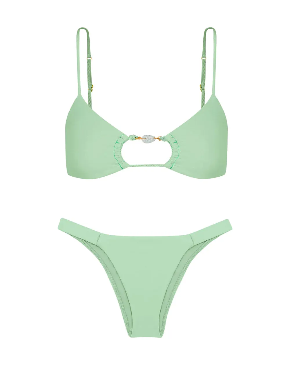 IVY ERIN TOP PASTEL MINT