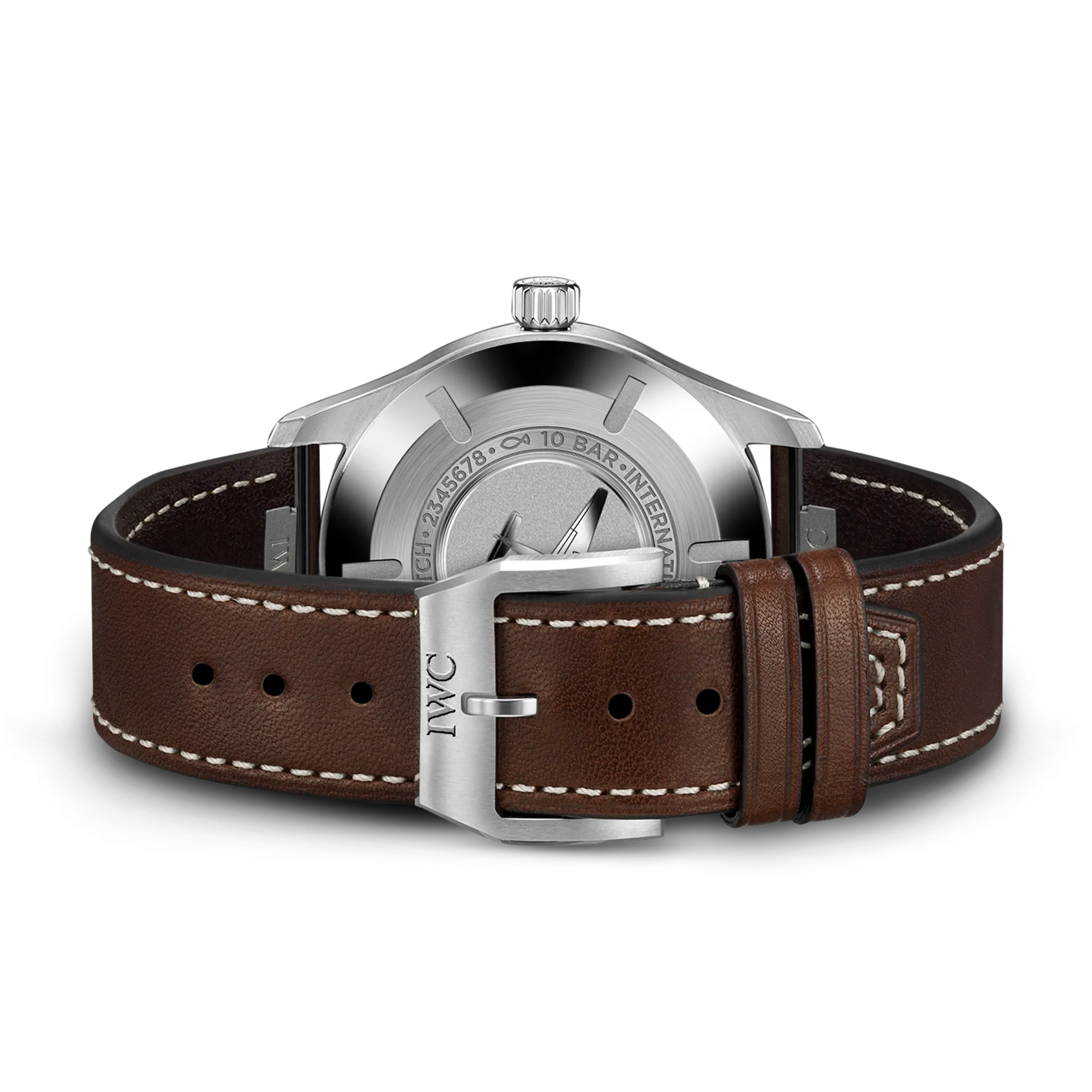 IWC Shaffhausen 40mm Pilot's Watch Mark XX w/ Green Dial & Calf Strap