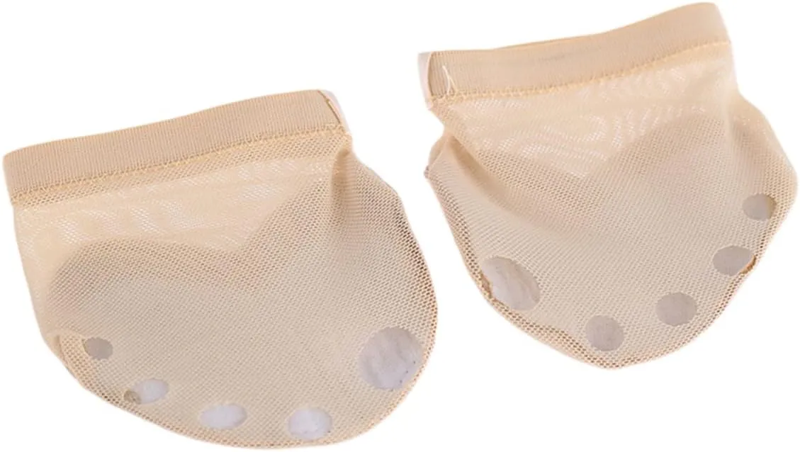 KESYOO 1 Pair Half Soles Dance Shoes Dance Paws Dance Foot Paws Dance Forefoot Cushion Ballroom Hole Dance Paws Foot Paws Dance Ballet Shoe Dance Shoes Ladies Toe Pads