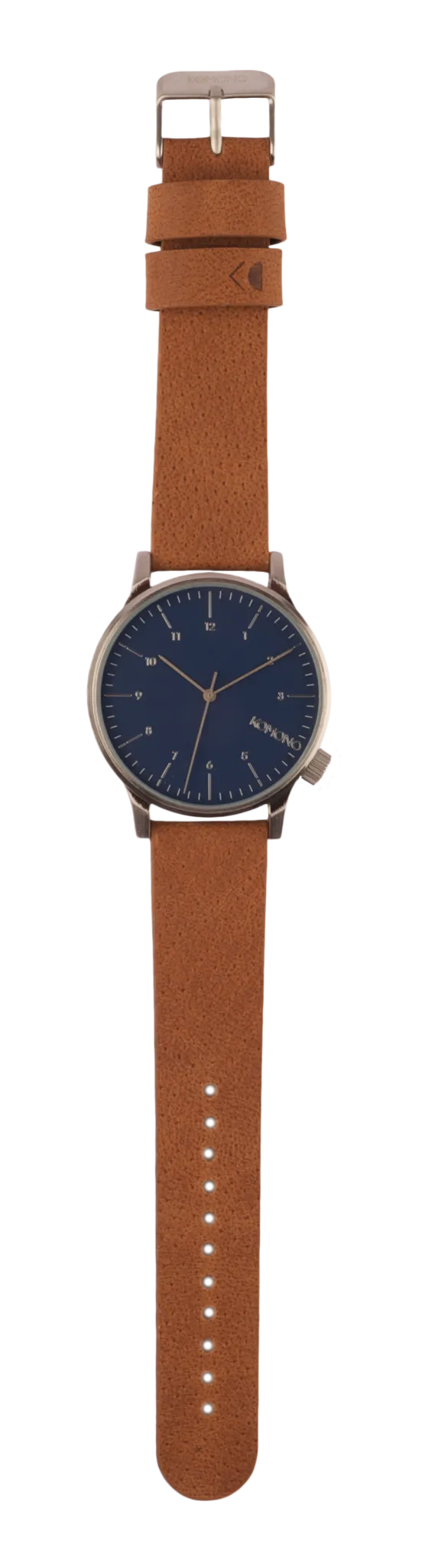 Komono Winston Blue Cognac Watch