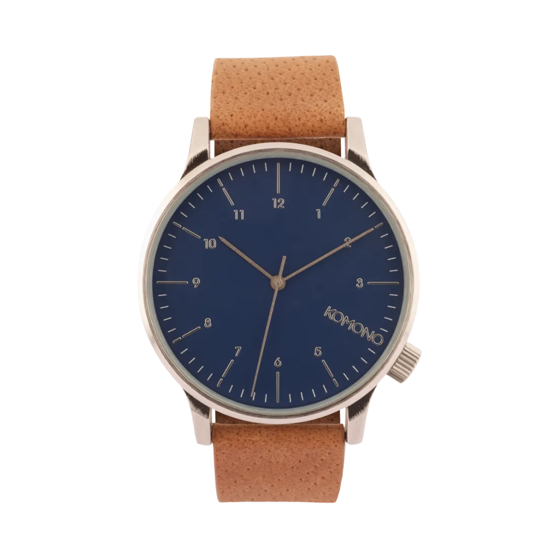 Komono Winston Blue Cognac Watch