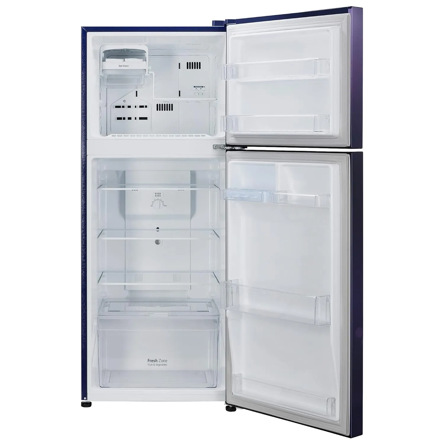 LG GL-N292BBEY 242 L 2 Star Smart Inverter Frost-Free Double Door Refrigerator ( Blue Euphoria, Smart Connect)