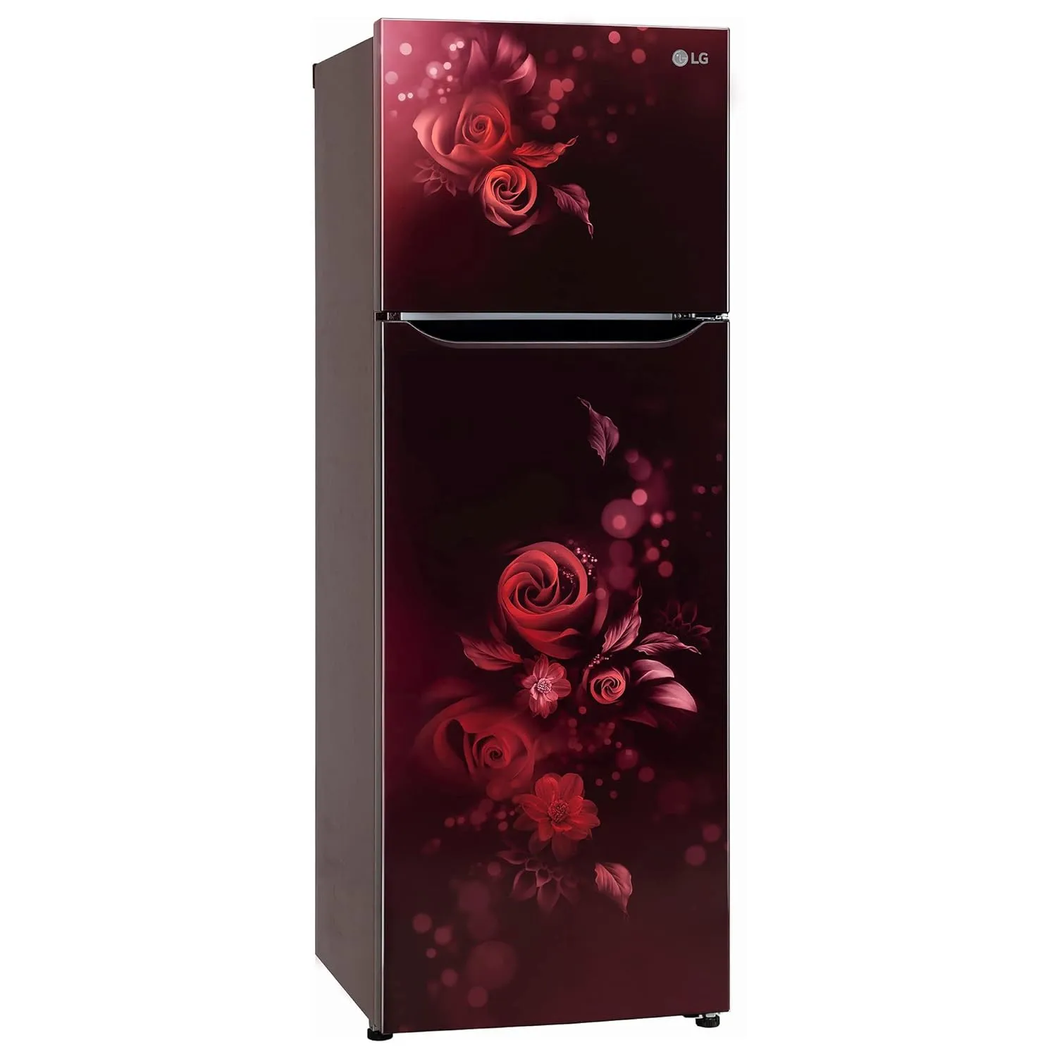 LG GL-N292BSEY 242 L 2 Star Smart Inverter Frost-Free Double Door Refrigerator Appliance (Scarlet Euphoria, Smart Connect)