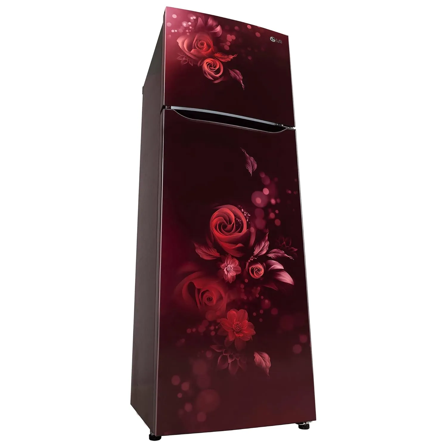 LG GL-N292BSEY 242 L 2 Star Smart Inverter Frost-Free Double Door Refrigerator Appliance (Scarlet Euphoria, Smart Connect)