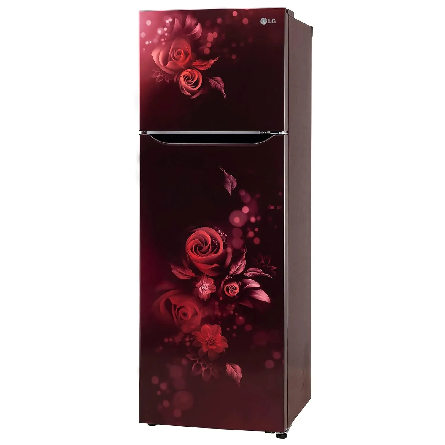 LG GL-N292BSEY 242 L 2 Star Smart Inverter Frost-Free Double Door Refrigerator Appliance (Scarlet Euphoria, Smart Connect)