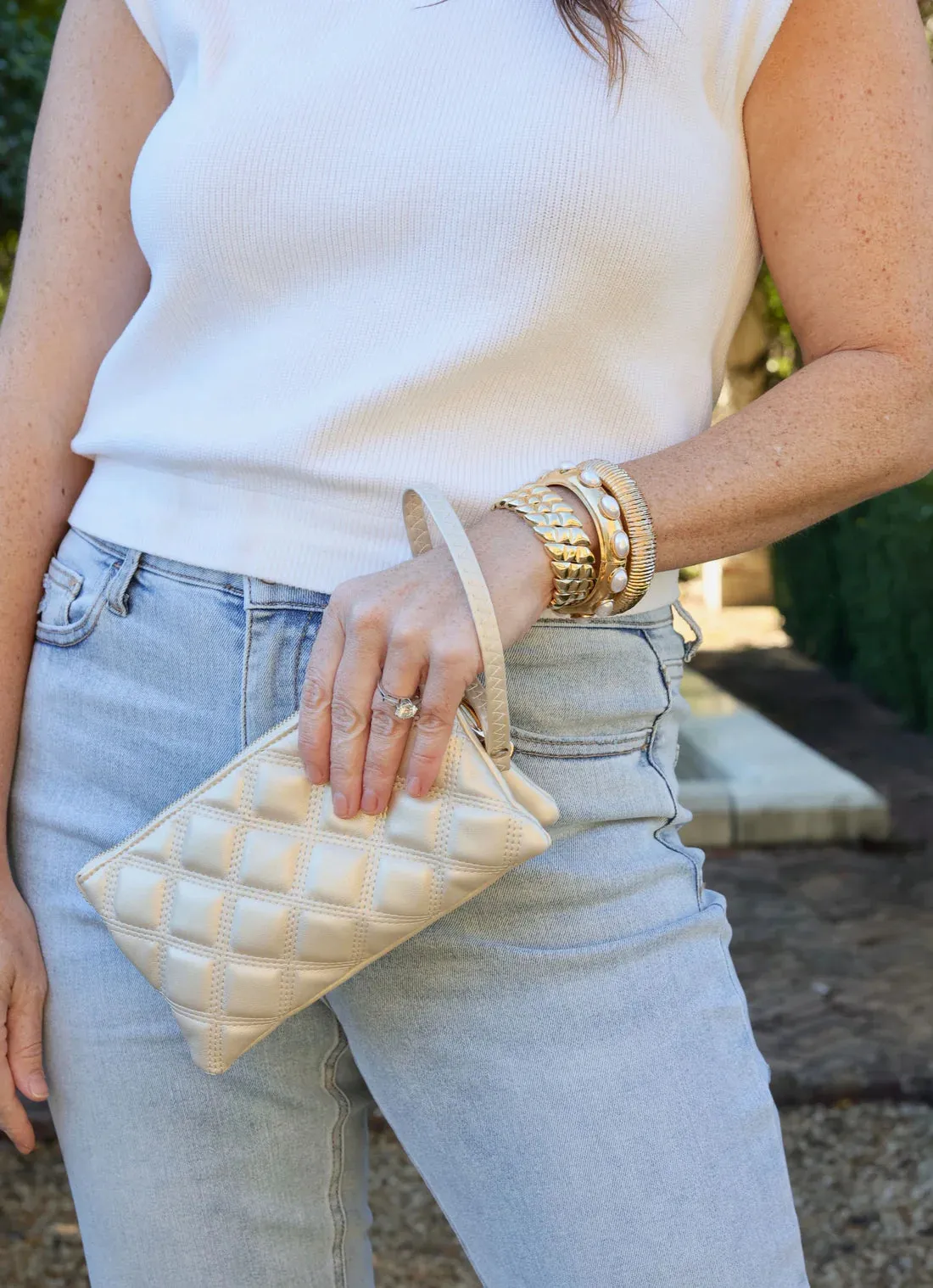 Liz Custom Collection Crossbody Diamond Quilted