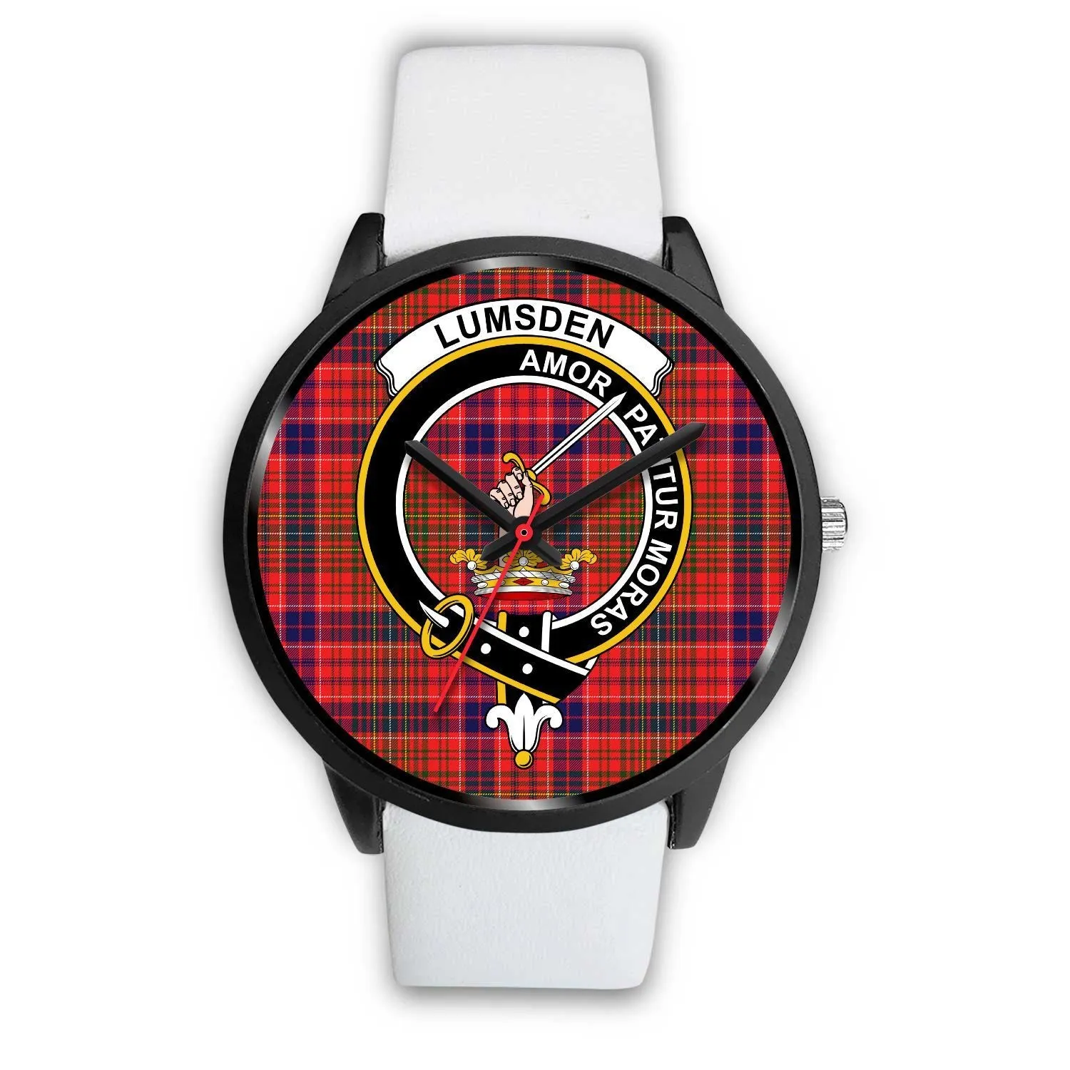 Lumsden Modern Clan Badge Tartan Black Watch