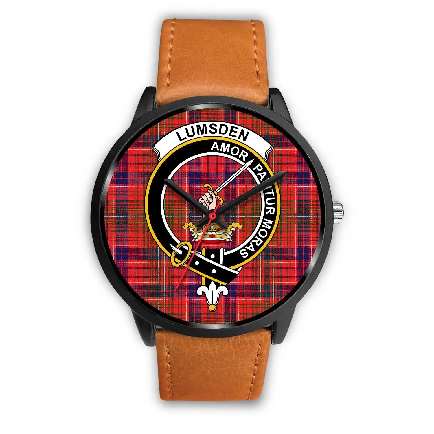 Lumsden Modern Clan Badge Tartan Black Watch