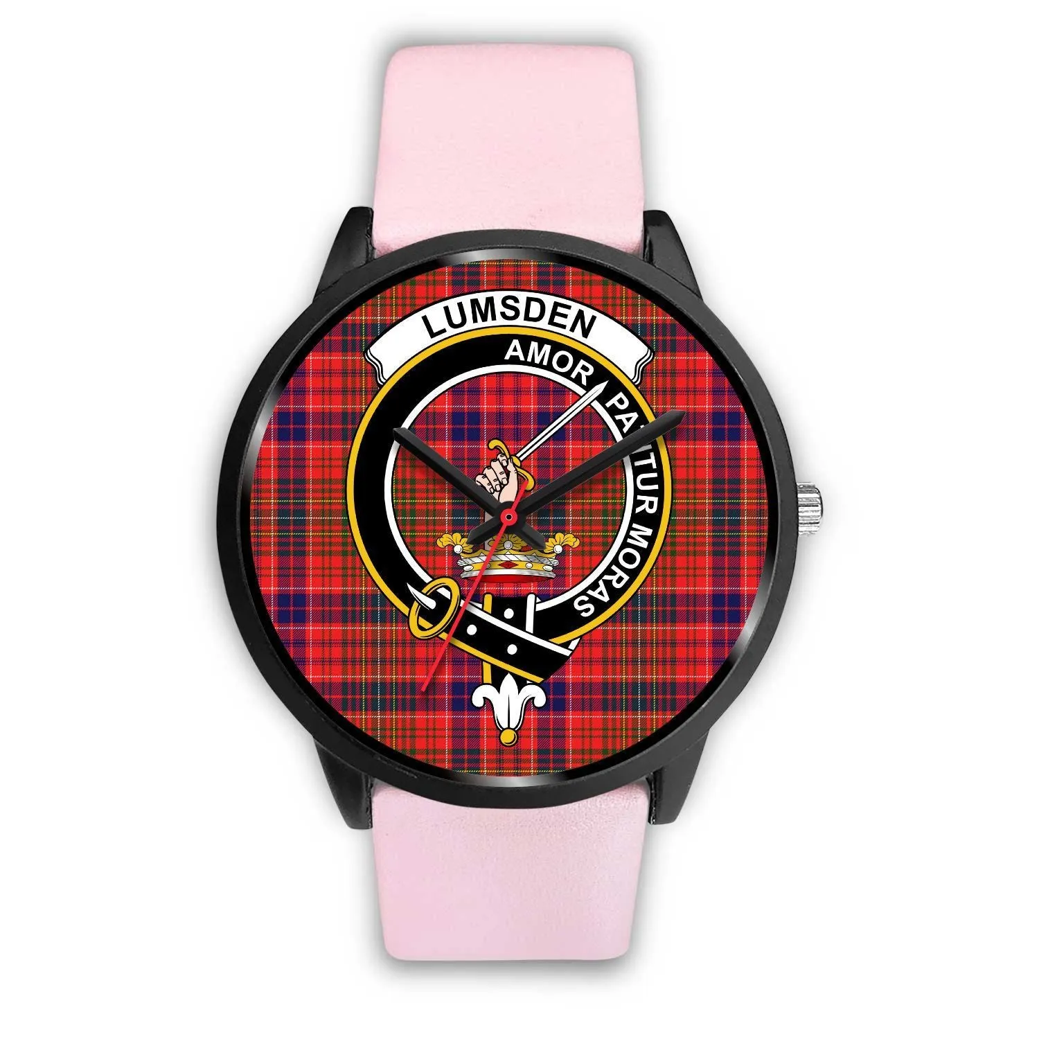 Lumsden Modern Clan Badge Tartan Black Watch