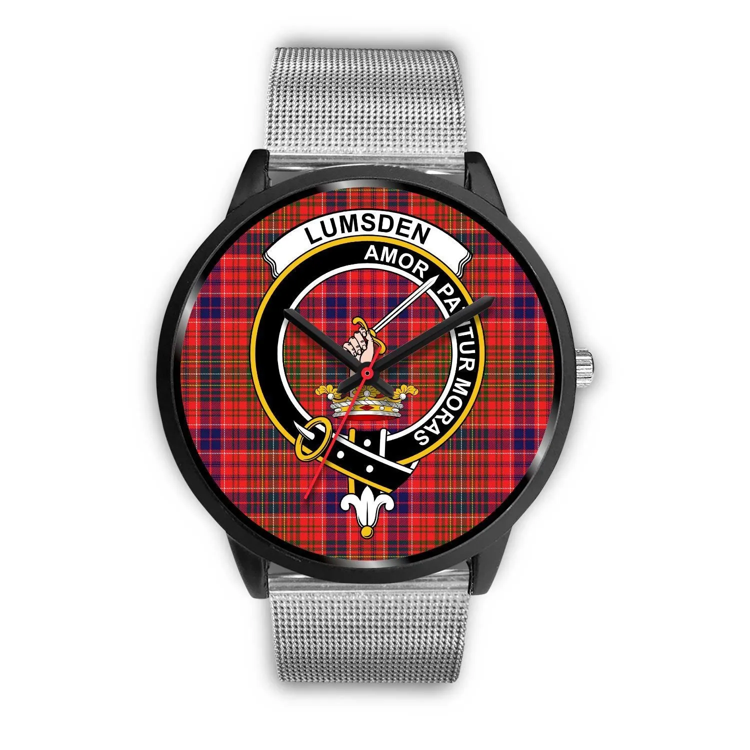 Lumsden Modern Clan Badge Tartan Black Watch