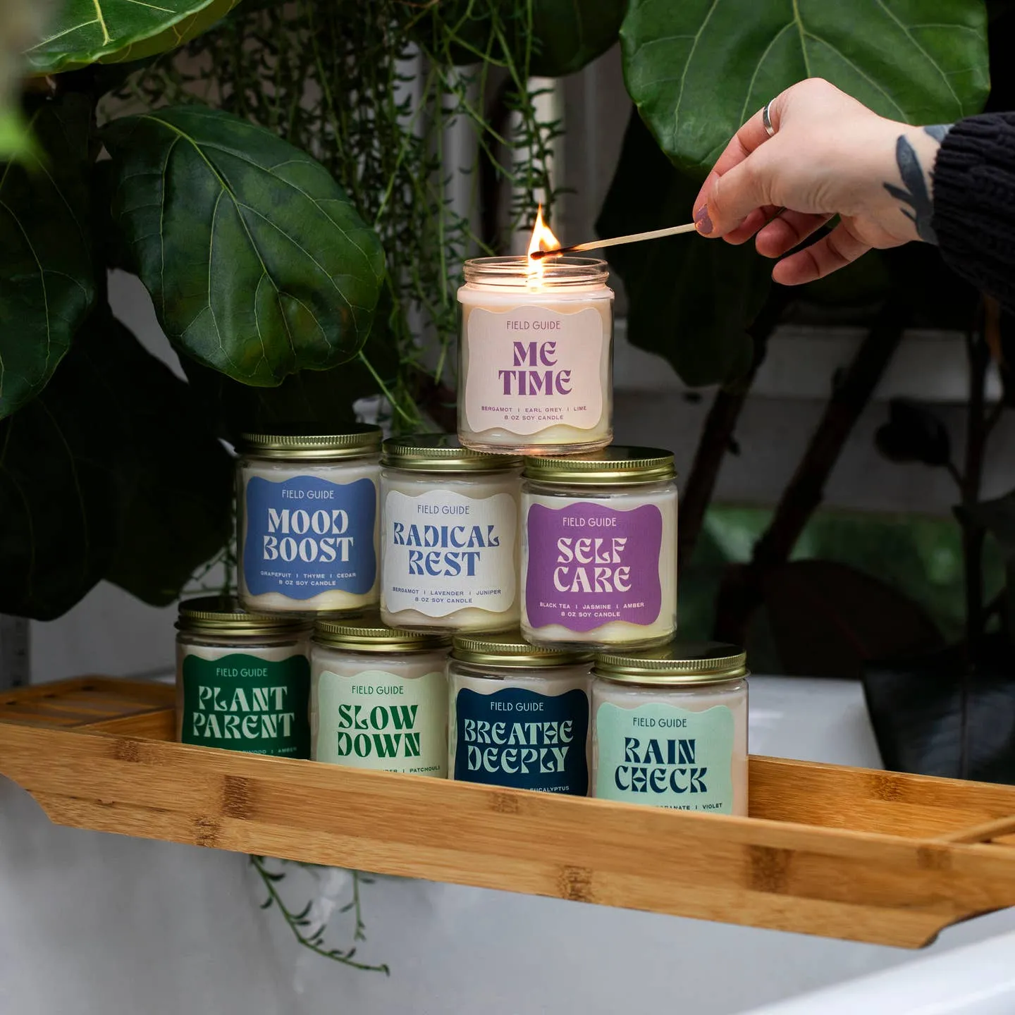 Me Time Self-Care Soy Candle by Good & Well Supply Co.