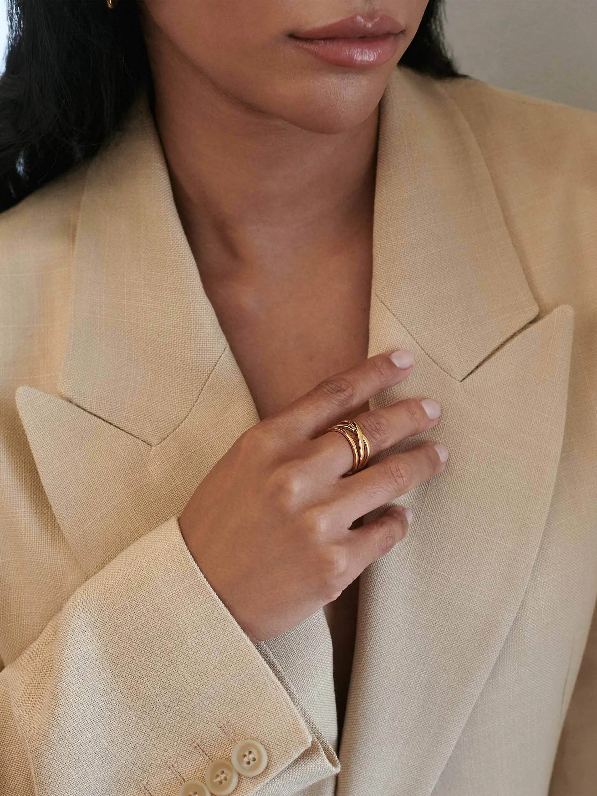 Melanie wrap ring