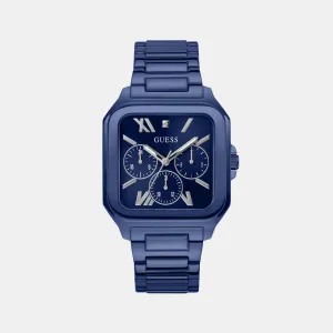 Men's Blue Chronograph Stainless Steel Watch GW0631G3