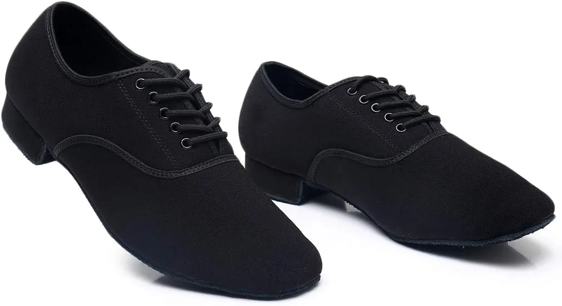 Men's Professional Latin Dance Shoes Salsa Ballroom Jazz Tango Waltz Performance Modern Dance Shoes
