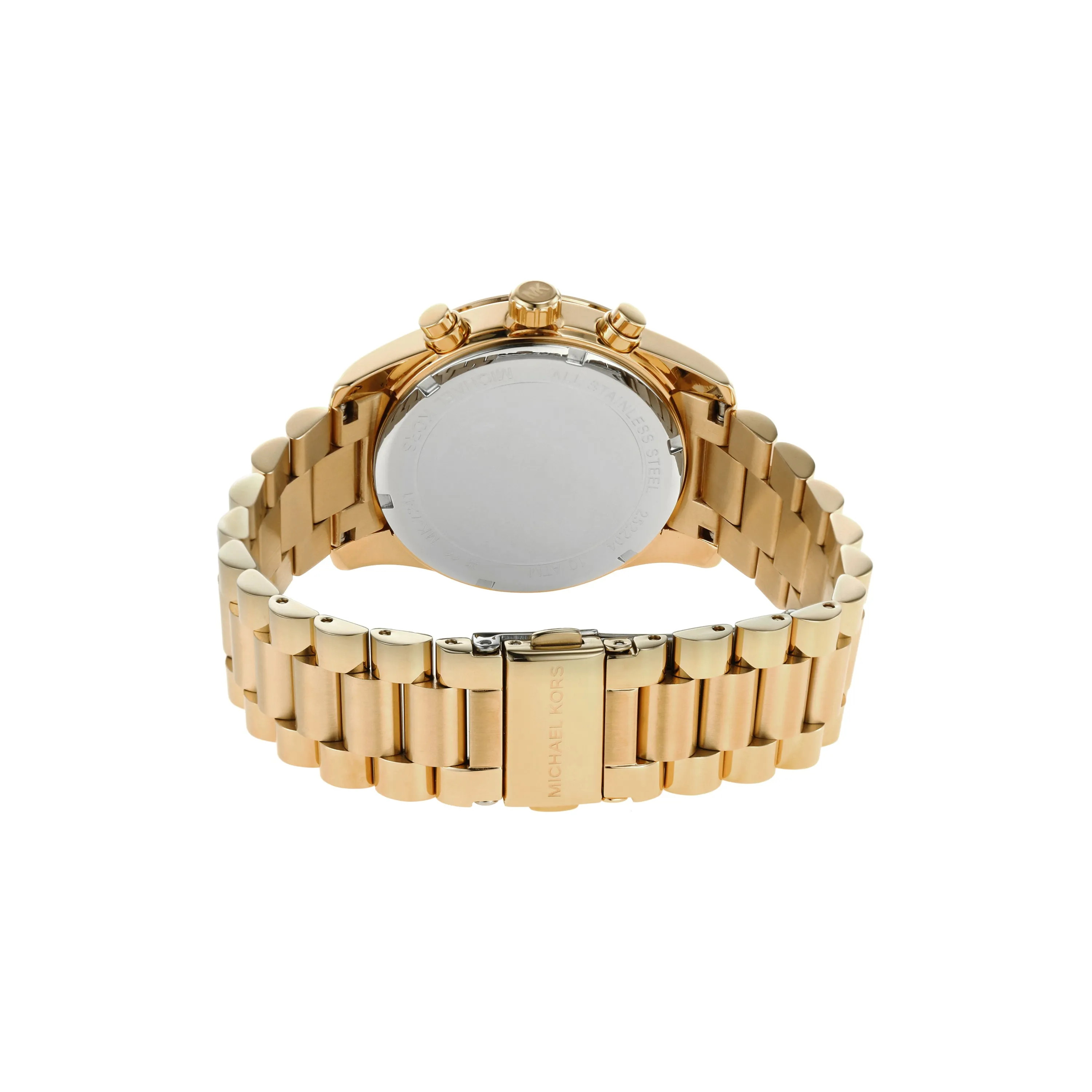 Michael Kors - Lexington Lux Chronograph Gold-Tone Stainless Steel Watch - MK7241 - 787973