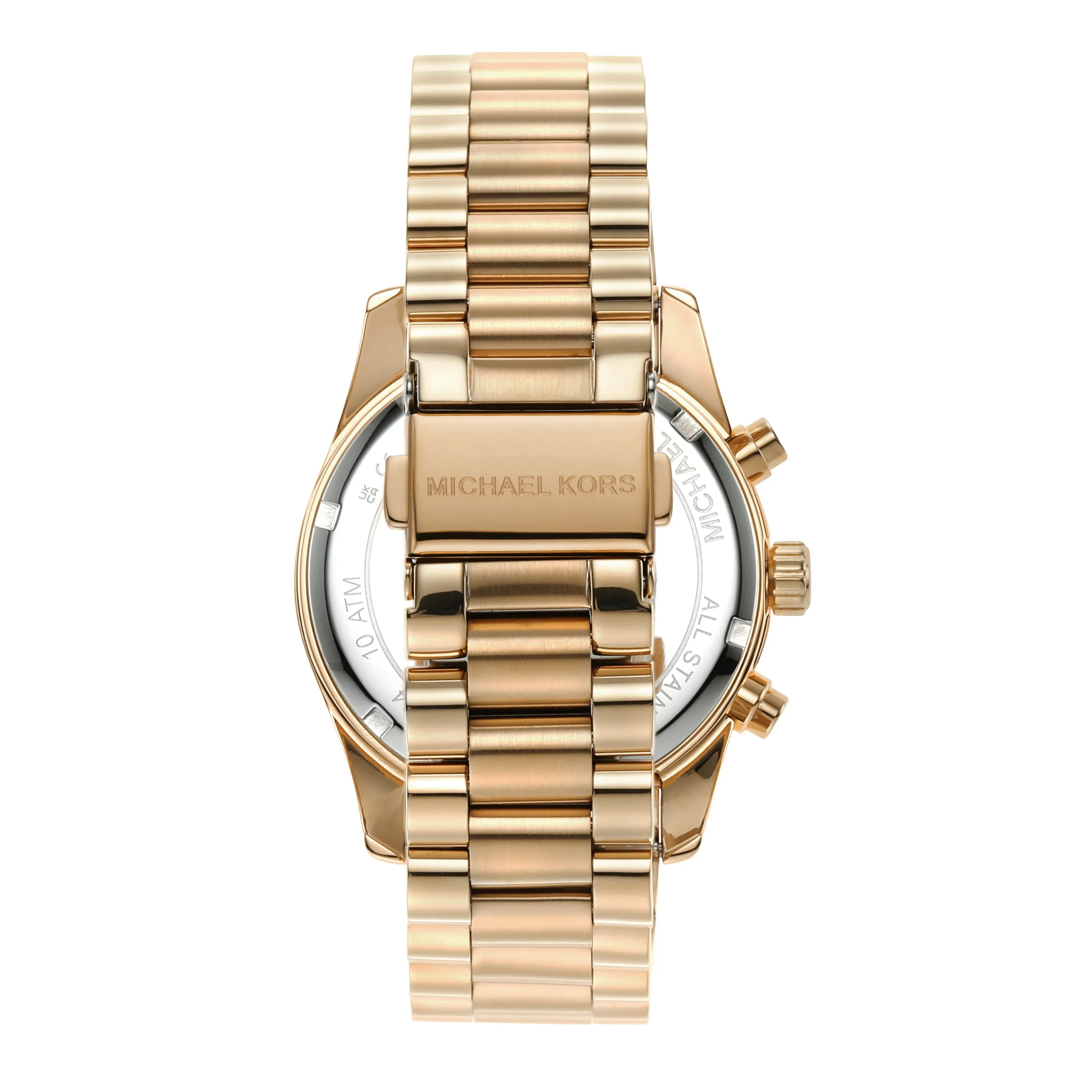 Michael Kors - Lexington Lux Chronograph Gold-Tone Stainless Steel Watch - MK7241 - 787973