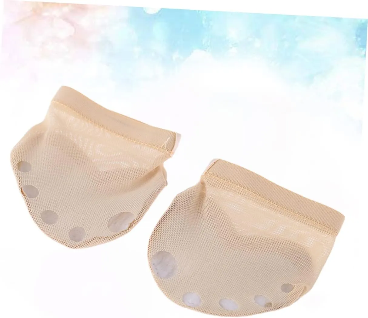 Mipcase Ballet Forefoot Cushion Pads for Dance Shoes XL Elastic Half Sole Design Slip Protection for Ballet Yoga