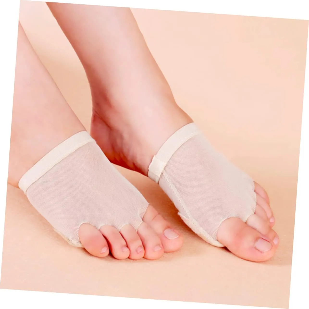 Mipcase Ballet Forefoot Cushion Pads for Dance Shoes XL Elastic Half Sole Design Slip Protection for Ballet Yoga
