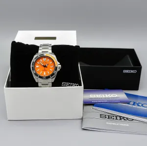 NEW W/ BOX & PAPERS SEIKO Prospex Automatic Diver's Wristwatch DISCONTINUED Cal. 4R35 23J