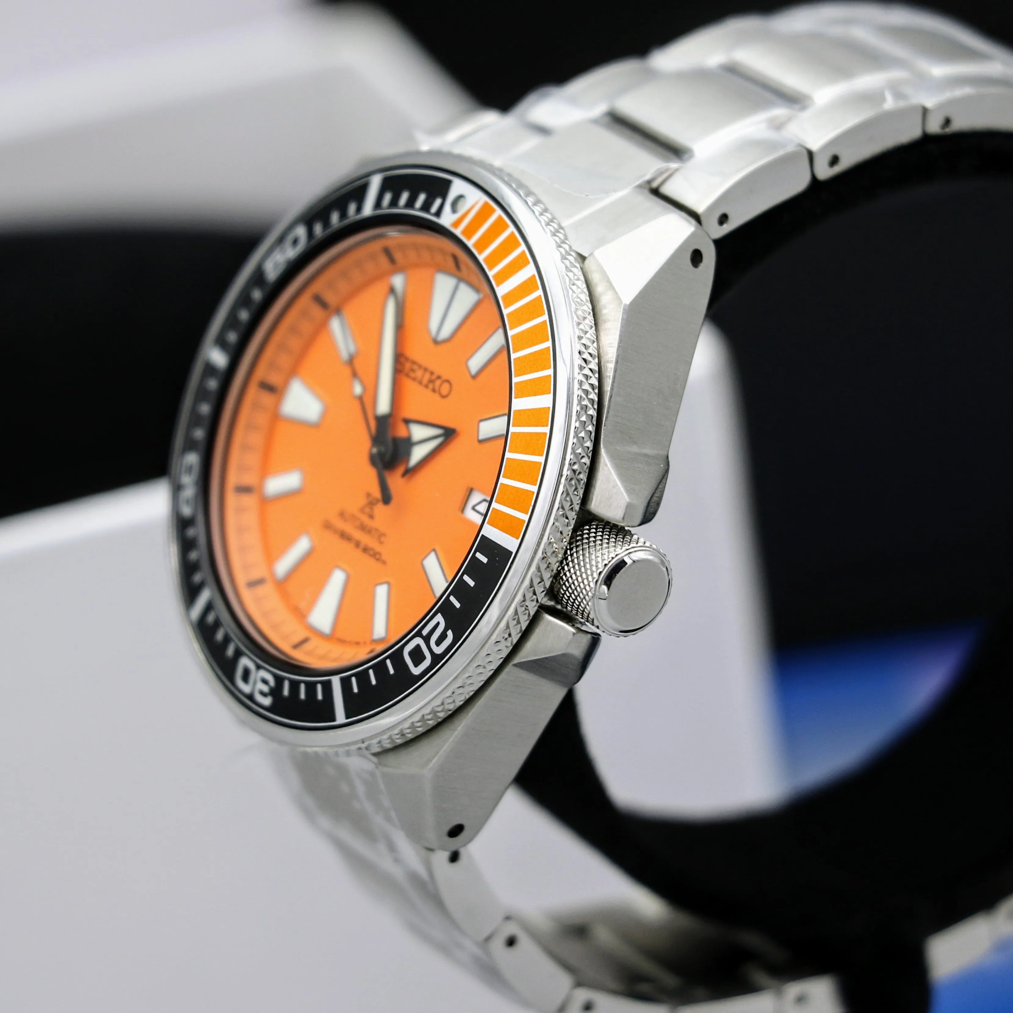 NEW W/ BOX & PAPERS SEIKO Prospex Automatic Diver's Wristwatch DISCONTINUED Cal. 4R35 23J