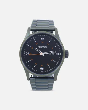 Nixon Sentry Stainless Steel Dark Olive/Black