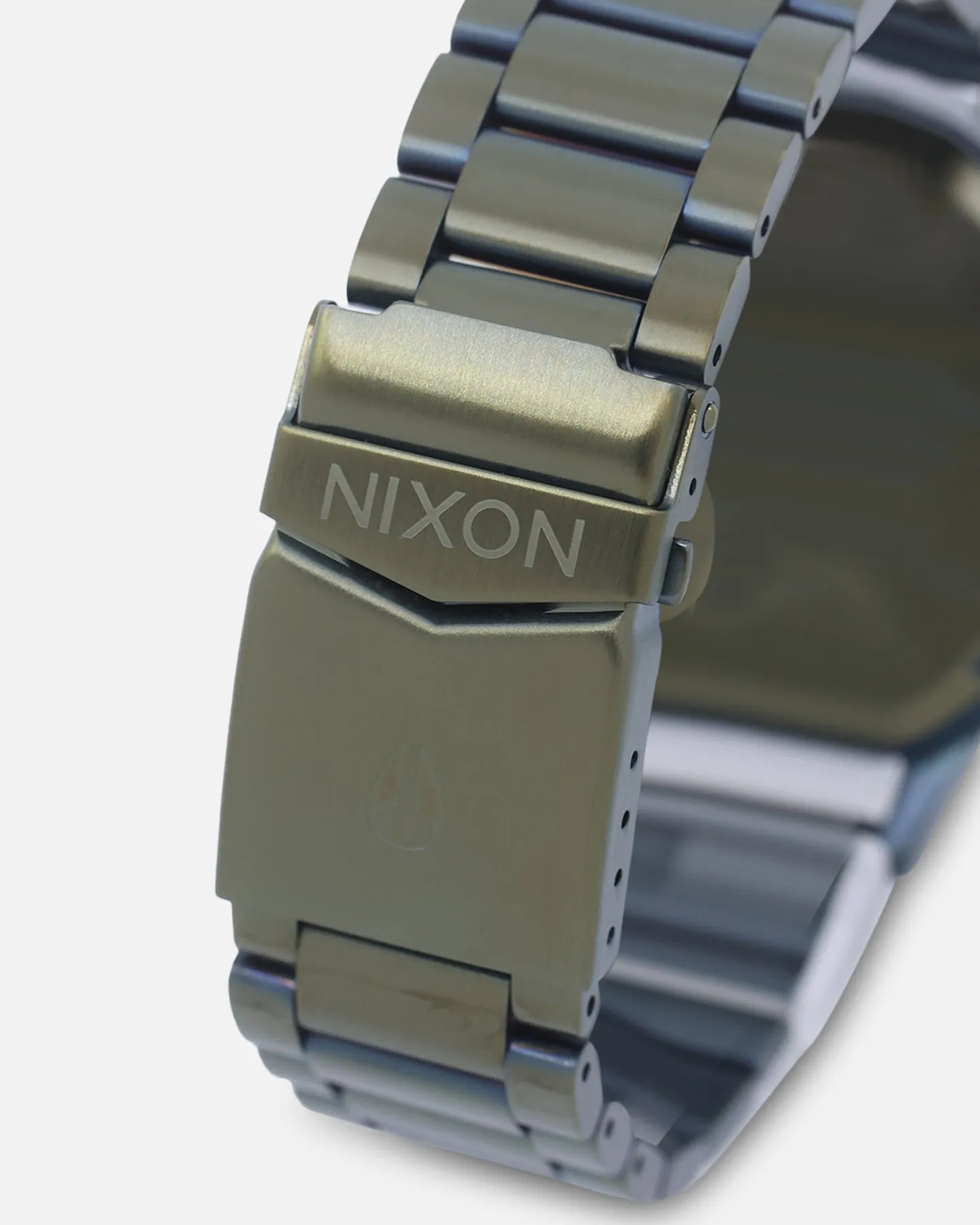 Nixon Sentry Stainless Steel Dark Olive/Black