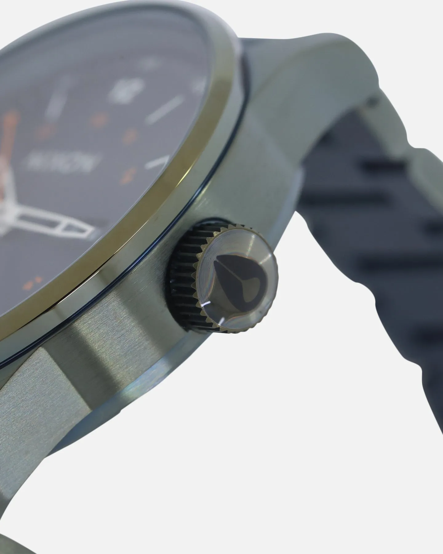 Nixon Sentry Stainless Steel Dark Olive/Black