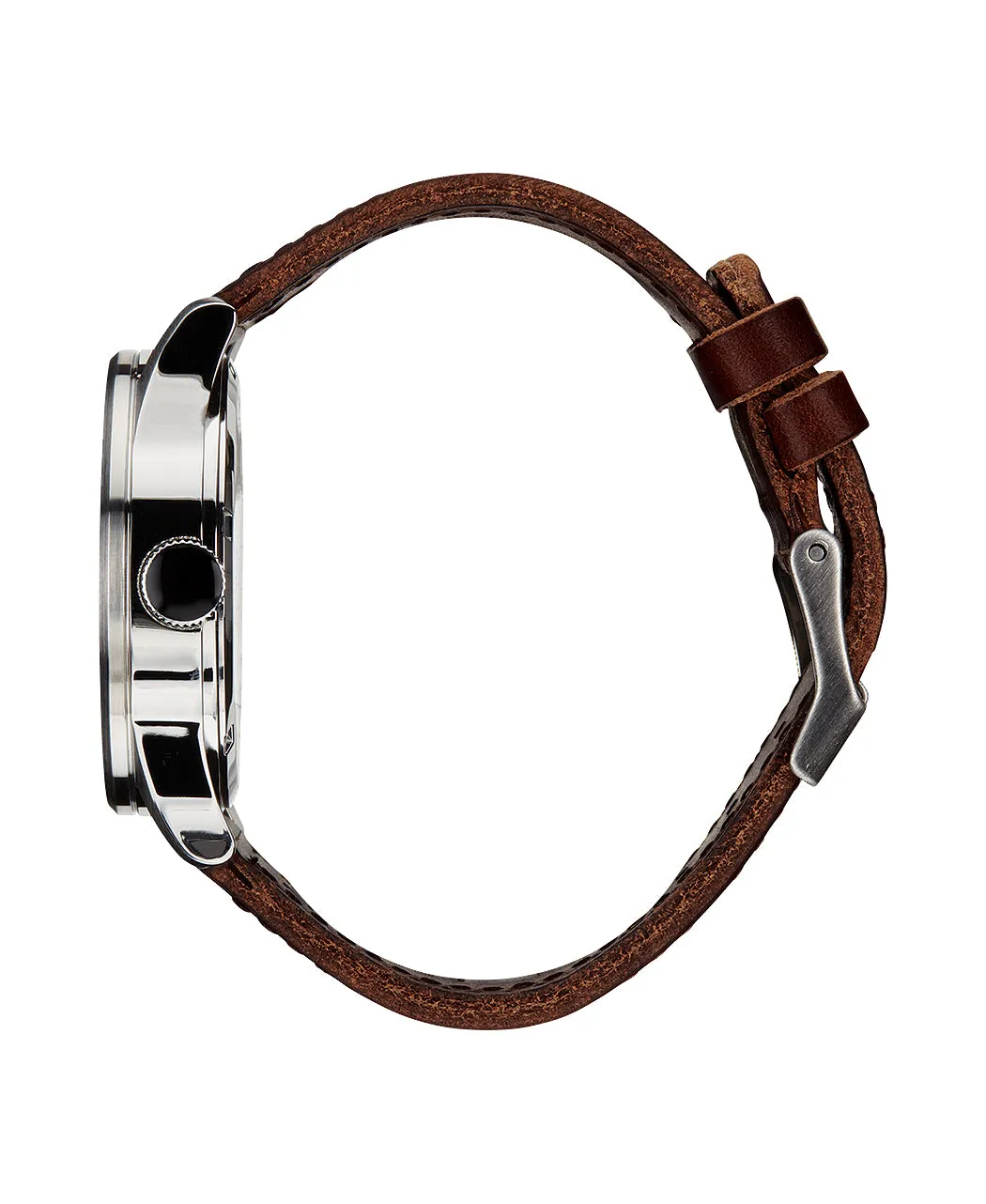 Nixon The Sentry Leather Watch