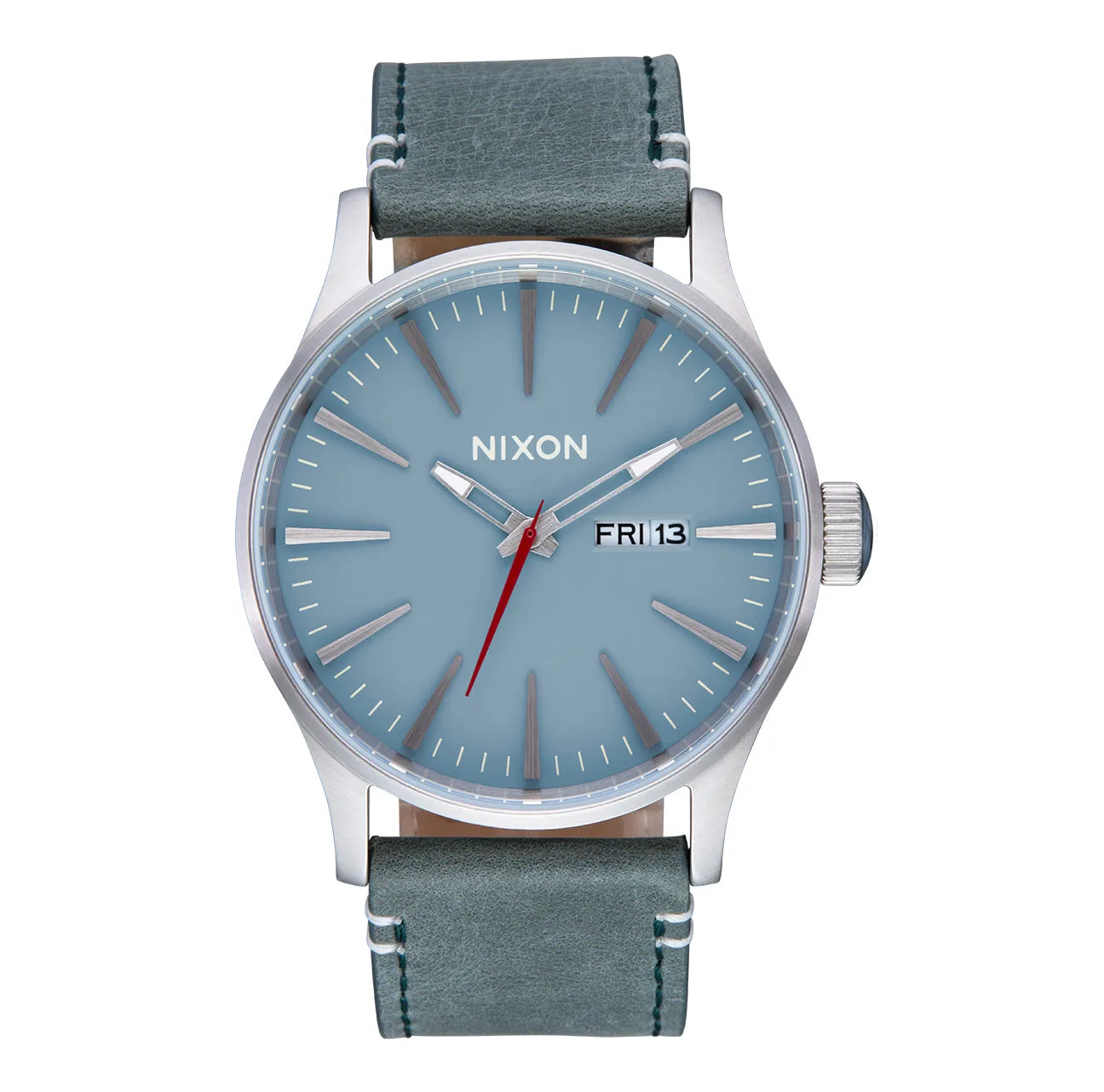 Nixon The Sentry Leather Watch