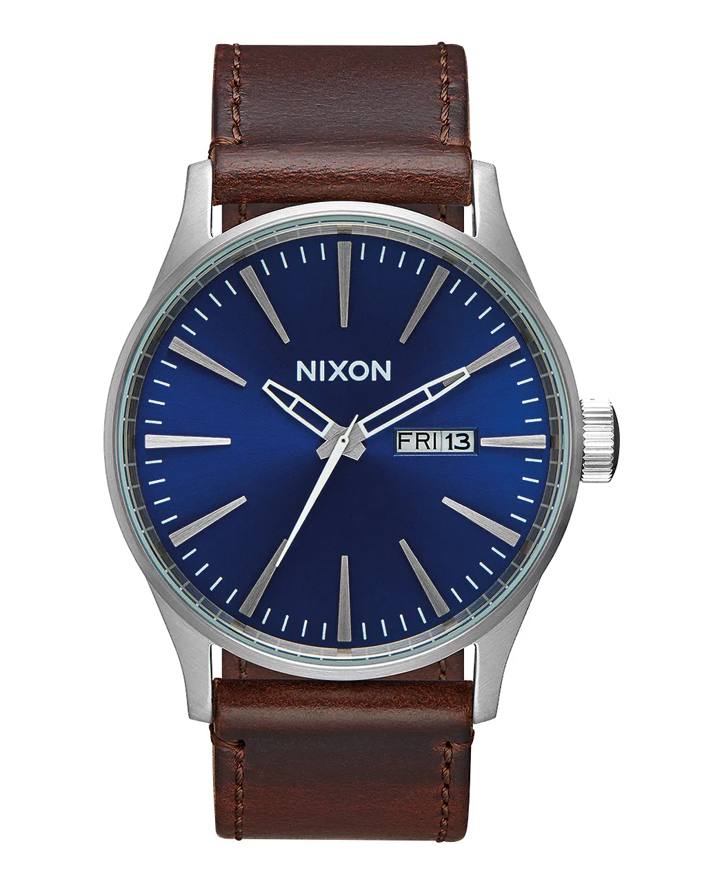 Nixon The Sentry Leather Watch
