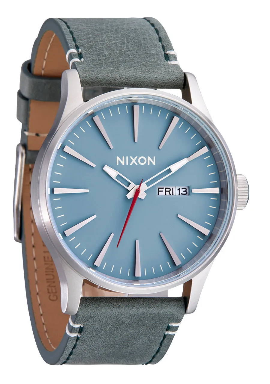 Nixon The Sentry Leather Watch