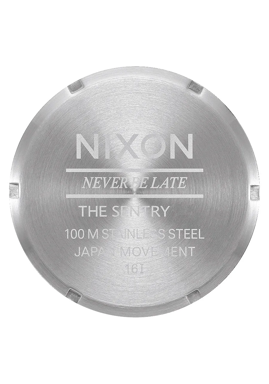 Nixon The Sentry Leather Watch