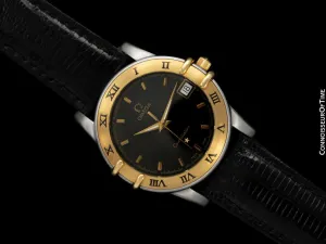 Omega Constellation Manhattan Mens Watch - Stainless Steel & 18K Gold