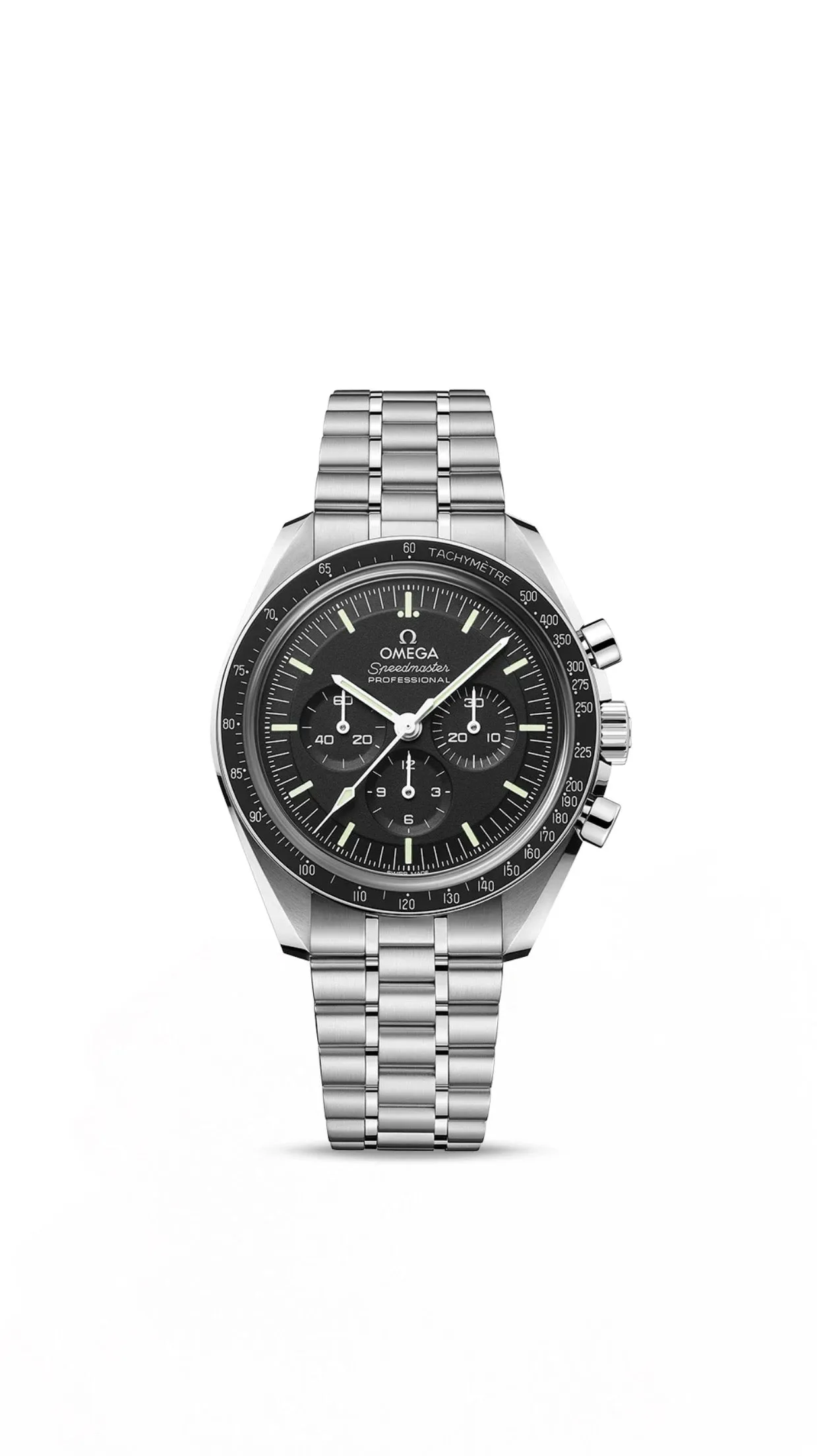 Omega Speedmaster Moonwatch Professional Co-Axial Master Chronometer Chronograph 42mm Steel on Steel 310.30.42.50.01.002