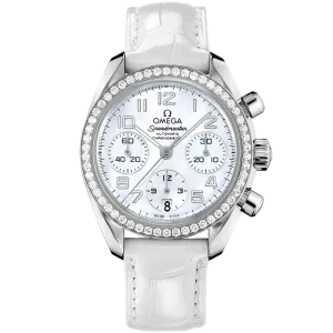 Omega Speedmaster Speedmaster 38 mm, steel on leather strap