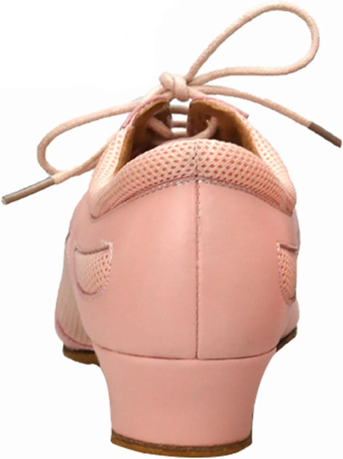 ONAIC Women's Latin Dance Shoes Professional Ballroompractice Performance Shoes Modern Dancing Shoes 2.5 CM Heel