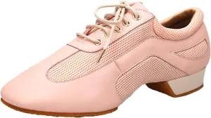 ONAIC Women's Latin Dance Shoes Professional Ballroompractice Performance Shoes Modern Dancing Shoes 2.5 CM Heel