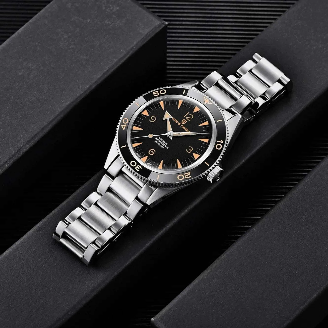 Pagani Design Retro Seamaster 300 Automatic Homage Watches