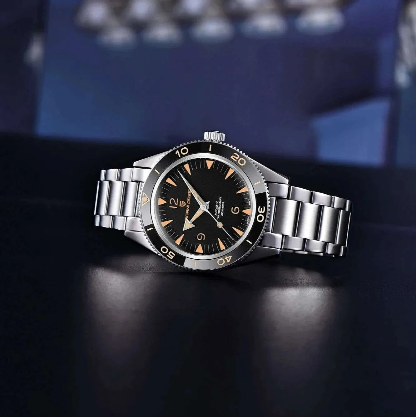 Pagani Design Retro Seamaster 300 Automatic Homage Watches